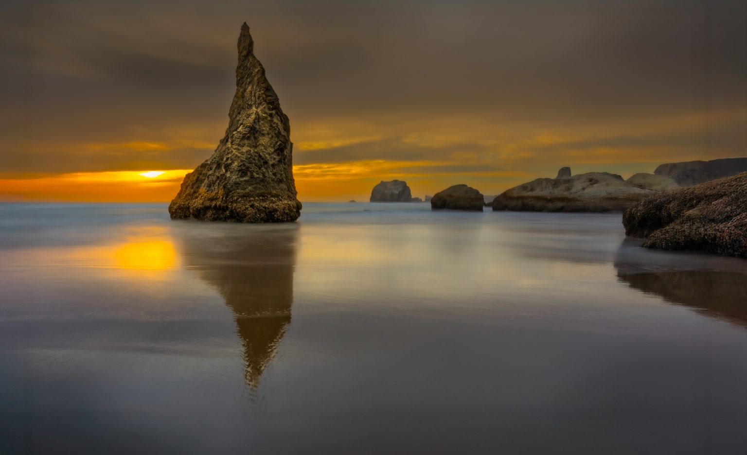 Dusk Falling over The Wizard’s Hat