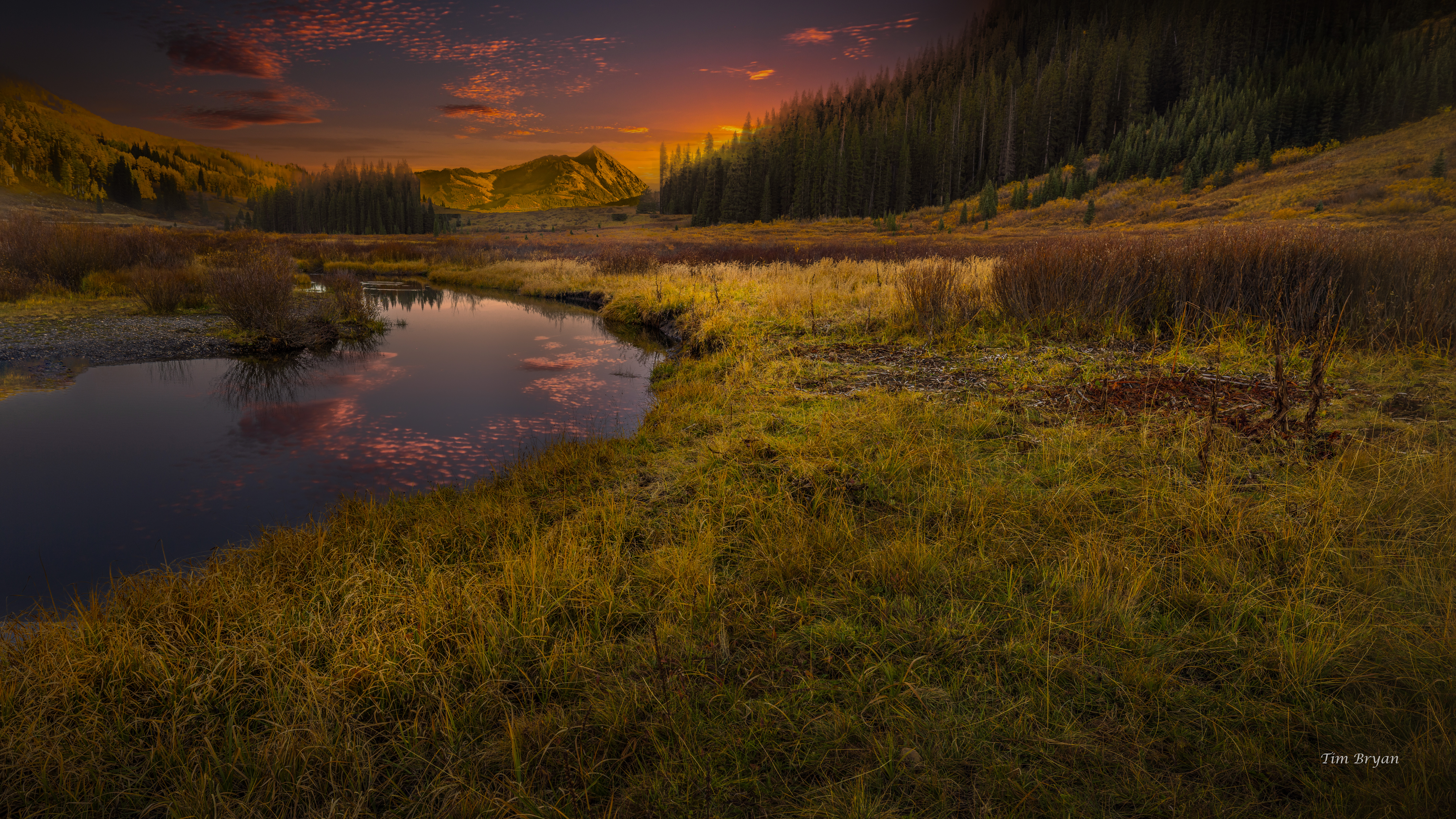 Crested Butte from the East River